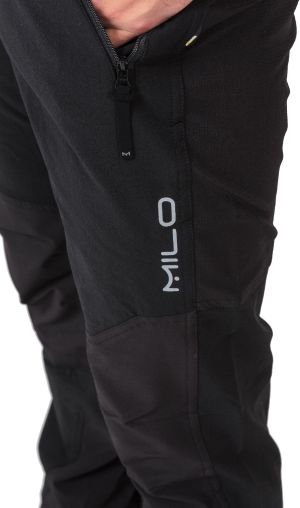Milo Spodnie trekkingowe męskie Brenta Black r. XL 8