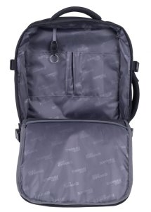 Plecak turystyczny 4kom.pl Plecak DONAU TRAVEL Prague, 17", 32l, USB + kabel, czarny 6