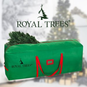 Springos Choinka sztuczna 240 cm sosna leśna jak żywa Royal Trees premium z drewnianym stojakiem UNIWERSALNY 11