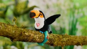 Anek TOY INTERACTIVE BIRD YAPPERS TOUCAN 9591 3