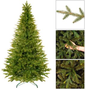 Springos Choinka sztuczna 220 cm z metalowym stojakiem UNIWERSALNY 18