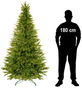 Springos Choinka sztuczna 220 cm z metalowym stojakiem UNIWERSALNY 19