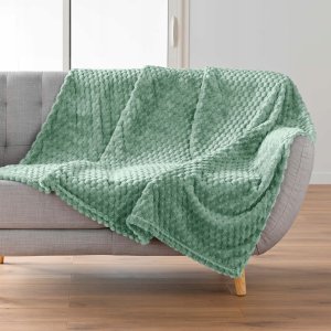 Douceur d`Interieur Narzuta flanelowa 125 x 150 cm FROSTY 2