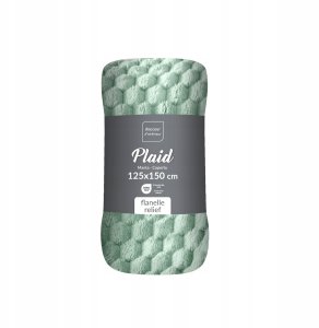 Douceur d`Interieur Narzuta flanelowa 125 x 150 cm FROSTY 4