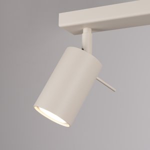 Lampa sufitowa Sollux Lighting Plafon Ring 6L Beżowy Gu10 Max 10W Ledw 6
