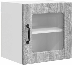 vidaXL vidaXL Front do zmywarki z półką 2 pcs Szary Sonoma 40 x 31 x 40 cm 5