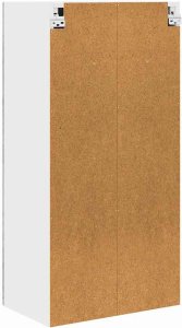 vidaXL vidaXL Front do zmywarki z półką Betonowy szary 50 x 31 x 100 cm 8