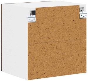 vidaXL vidaXL Front do zmywarki Kalmar 2 pcs Brązowy dąb 40 x 31 x 40 cm 9