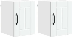 vidaXL vidaXL Front do zmywarki Lucca 2 pcs Biały 30 x 31 x 40 cm 2