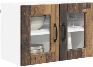 vidaXL vidaXL Front do zmywarki z półką Stare drewno 60 x 31 x 40 cm 3
