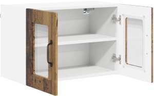 vidaXL vidaXL Front do zmywarki z półką Stare drewno 60 x 31 x 40 cm 5