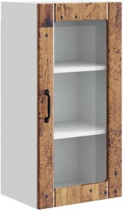 vidaXL vidaXL Front do zmywarki z półką Stare drewno 40 x 31 x 80 cm 2
