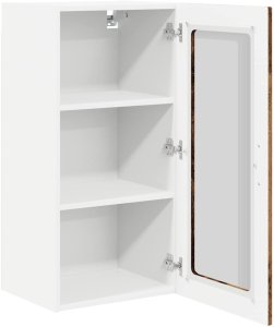 vidaXL vidaXL Front do zmywarki z półką Stare drewno 40 x 31 x 80 cm 5