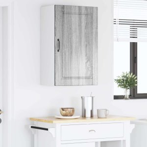 vidaXL vidaXL Front do zmywarki z półką Szary Sonoma 50 x 31 x 80 cm 4