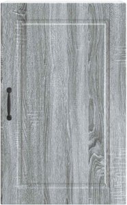 vidaXL vidaXL Front do zmywarki z półką Szary Sonoma 50 x 31 x 80 cm 6