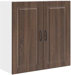 vidaXL vidaXL Front do zmywarki z półką Brązowy dąb 80 x 31 x 80 cm 2