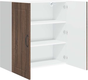 vidaXL vidaXL Front do zmywarki z półką Brązowy dąb 80 x 31 x 80 cm 5