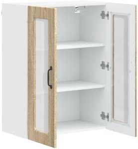 vidaXL vidaXL Front do zmywarki z półką z drzwiami Dąb Sonoma 60 x 31 x 80 cm 5