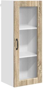 vidaXL vidaXL Front do zmywarki z półką Dąb Sonoma 40 x 31 x 100 cm 2