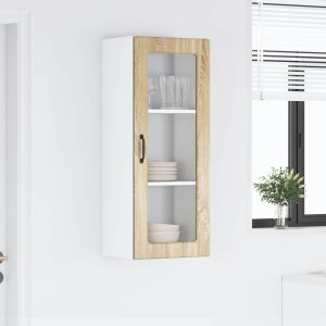 vidaXL vidaXL Front do zmywarki z półką Dąb Sonoma 40 x 31 x 100 cm 4