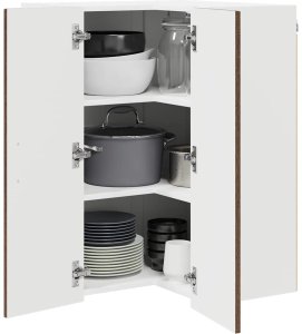 vidaXL vidaXL Front do zmywarki Kalmar Brązowy dąb 57 x 57 x 80 cm 3