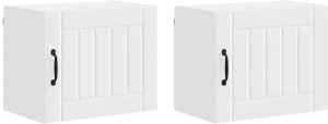 vidaXL vidaXL Front do zmywarki Lucca 2 pcs Biały 50 x 31 x 40 cm 2