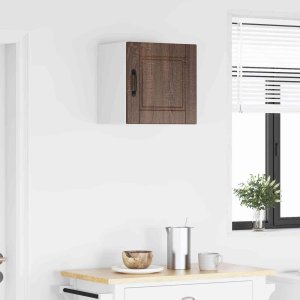 vidaXL vidaXL Front do zmywarki z półką Brązowy dąb 40 x 31 x 40 cm 4