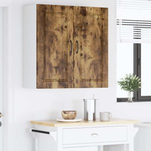 vidaXL vidaXL Front do zmywarki z półką Dąb wędzony 80 x 31 x 80 cm 4