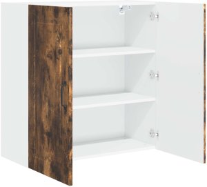 vidaXL vidaXL Front do zmywarki z półką Dąb wędzony 80 x 31 x 80 cm 5