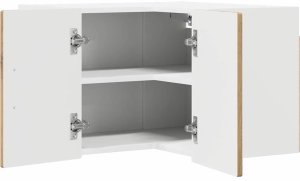 vidaXL vidaXL Front do zmywarki z półką Dąb rzemieślniczy 57 x 57 x 40 cm 5