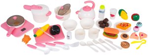 VimToys MEGA Kuchnia Różowa + Akcesoria EDUKAMP 5