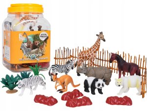 Figurka Safari LTD. Zestaw Dzikich Zwierząt 29el. EDUKAMP 3