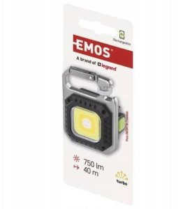 Latarka Emos Latarka Brelok ładowalna LED COB 750lm Emos 8