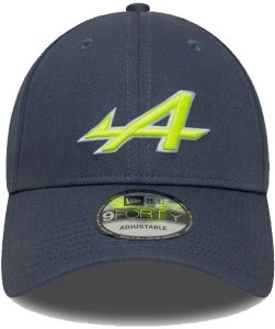 New Era Czapka NEW ERA z daszkiem Alpine Racing Seasonal Pop Blue 9FORTY 2