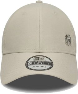 New Era Czapka z daszkiem NEW ERA NYY Flawless 9FORTY Cap kremowa 2