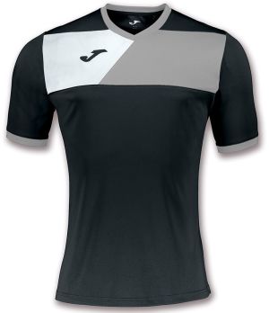 Joma Koszulka piłkarska Crew II czarna r. 104 cm (100611.111) 1