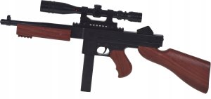 Skleplolki ZABAWKA KARABIN MASZYNOWY JAK TOMMY GUN MANUAL CELOWNIK LUNETA KULKI 3