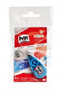 Pritt Korektor w taśmie PRITT, micro roller, 5mm x 6m, zawieszka, mix kolorów 2