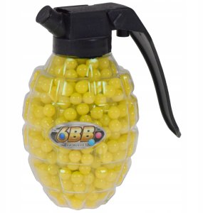 Skleplolki 800 SZTUK KULEK PLASTIKOWYCH DO PISTOLETU BB 6MM W KSZTAŁCIE GRANATU KOLORY 3