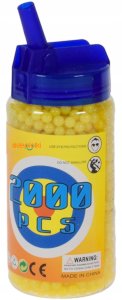 Skleplolki 2000 SZTUK KULEK PLASTIKOWYCH DO PISTOLETU KARABINU BB 6MM RÓŻNE KOLORY 6