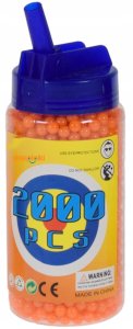 Skleplolki 2000 SZTUK KULEK PLASTIKOWYCH DO PISTOLETU KARABINU BB 6MM RÓŻNE KOLORY 7