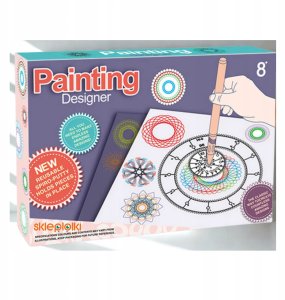 Skleplolki Spirograf Zestaw dla dzieci do rysowania i Kreatywnej Edukacyjnej Zabawy 2