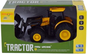 Traktor ogrodowy Skleplolki Traktor Ciągnik Maszyna Rolnicza z Ładowarką Uchwytem Dźwięk Świeci Napędem 3
