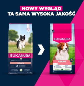 Eukanuba EUKANUBA Mature&Senior Small & Medium Breeds Lamb & Rice 12kg 3