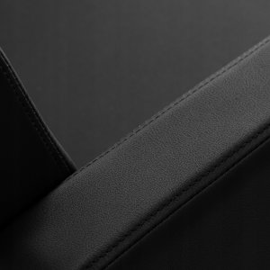 Activeshop Fotel fryzjerski Gabbiano Elda czarny z czarną podstawą 5