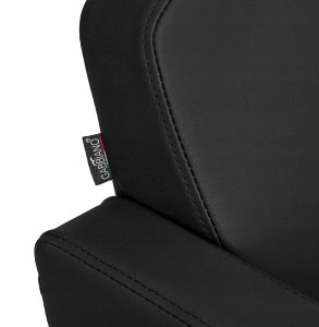 Activeshop Fotel fryzjerski Gabbiano Elda czarny z czarną podstawą 6
