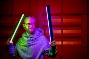 Lampa studyjna Multiblitz Lampa LED Newell RGB Kathi Pro II 15