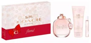 Coach Set : Floral, Eau De Parfum, For Women, 90 ml + Floral, Eau De Parfum, For Women, 7.5 ml + Floral, Body Lotion, All Over The Body, 100 ml For Women 2