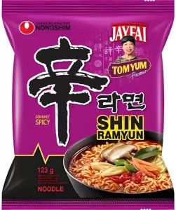Nongshim Oryginalna zupa Shin Ramyun Tom Yum Jayfai, bardzo ostra 5 x 123g - 4