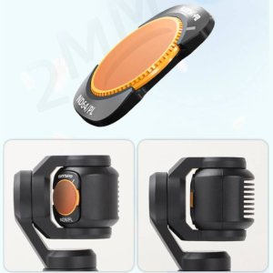 Filtr SunnyLife FILTR SZARY Z POLARYZACJA ND16/PL DO DJI OSMO POCKET 3 MAGNETYCZNY + ETUI 3